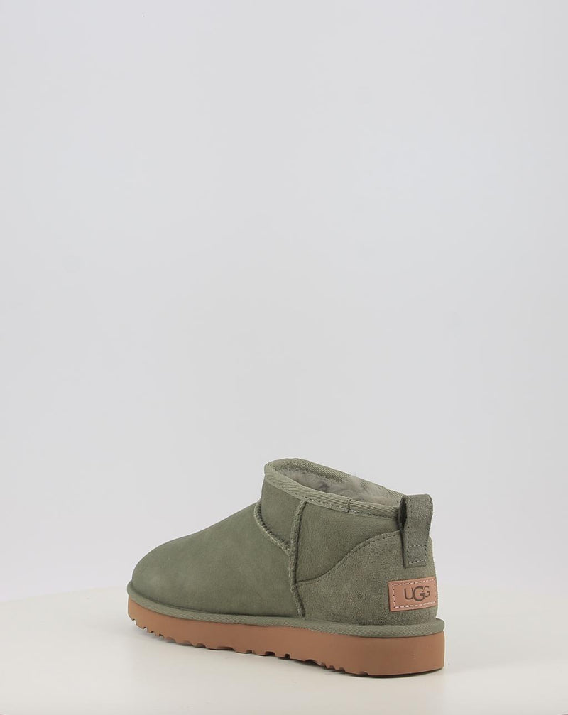 Bottines UGG CLASSIC ULTRA MINI vert