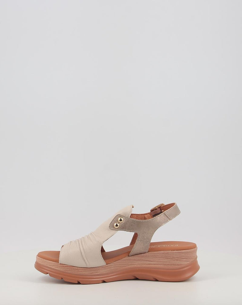Sandales PAULA URBAN 24-17 crème