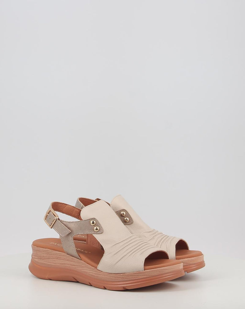 Sandales PAULA URBAN 24-17 crème