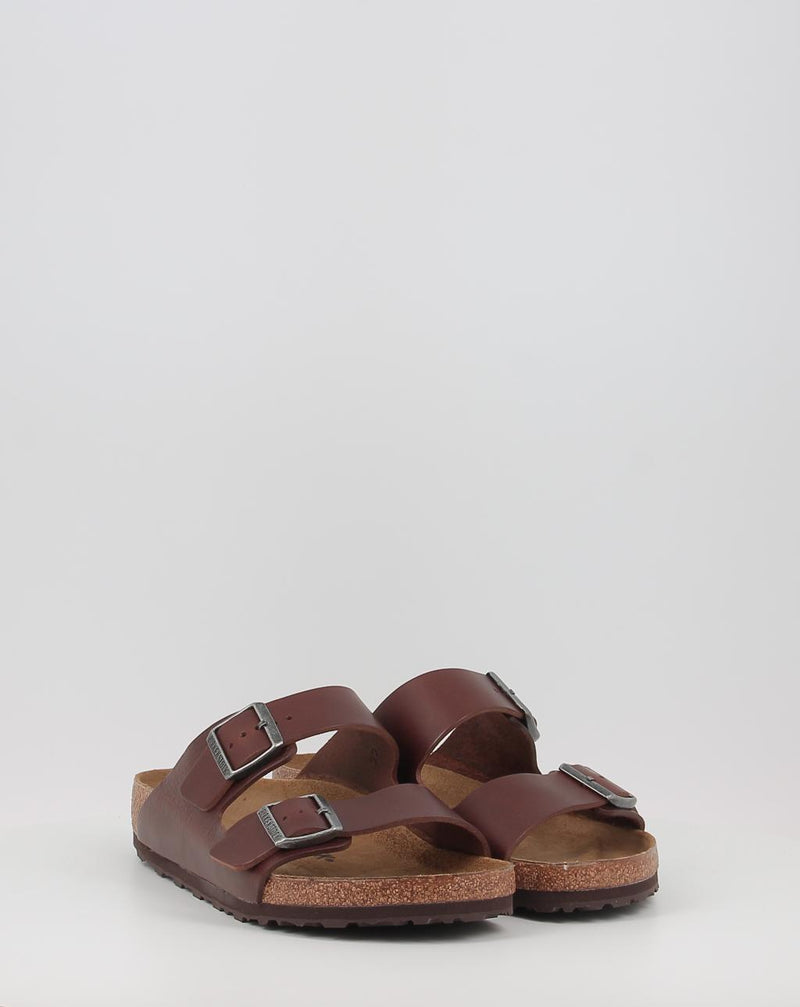 Sandales BIRKENSTOCK ARIZONA LE Vintage Wood Roast BG marron