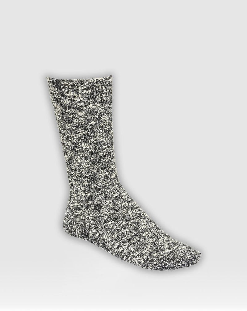 Chaussettes BIRKENSTOCK COTTON SLUB W noir