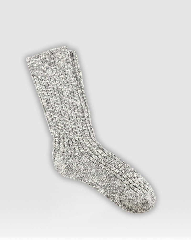 Chaussettes BIRKENSTOCK COTTON SLUB M gris