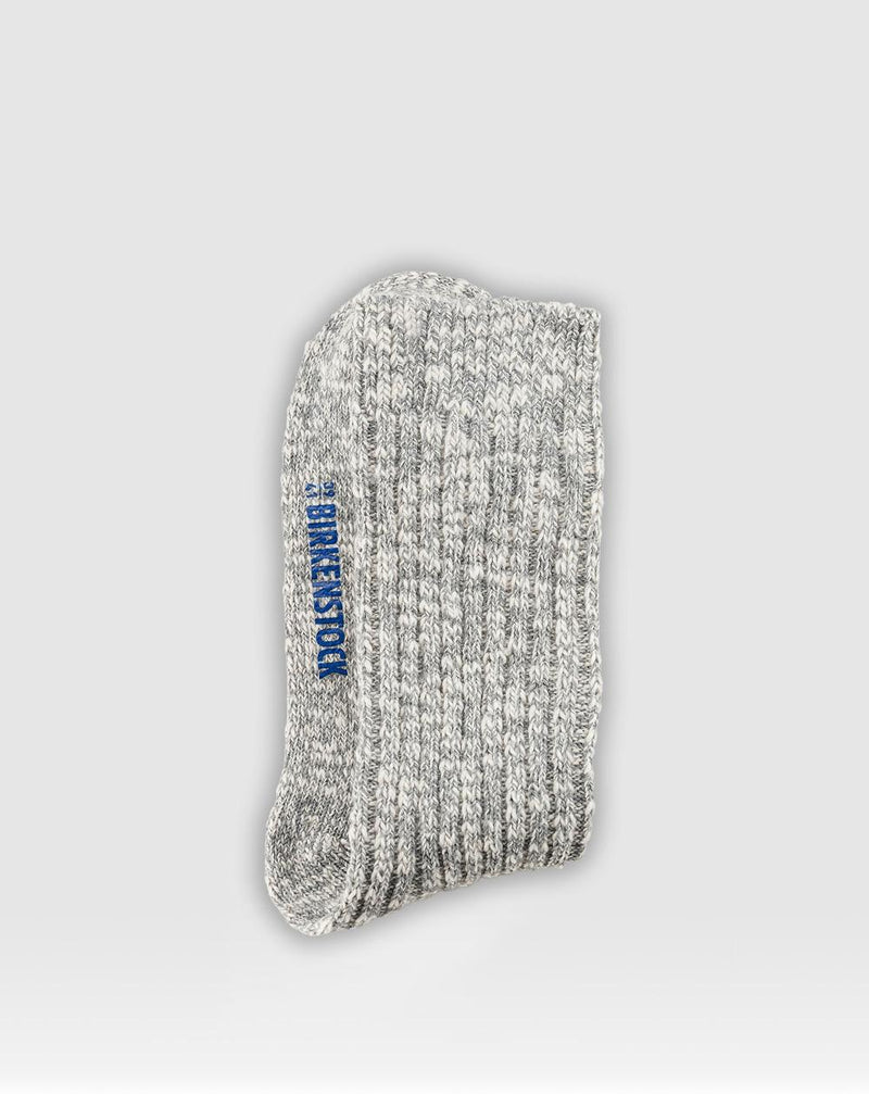 Chaussettes BIRKENSTOCK COTTON SLUB M gris