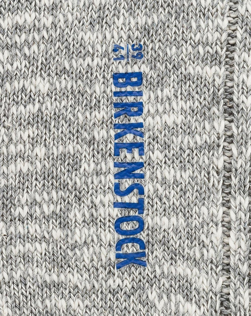 Chaussettes BIRKENSTOCK COTTON SLUB M gris