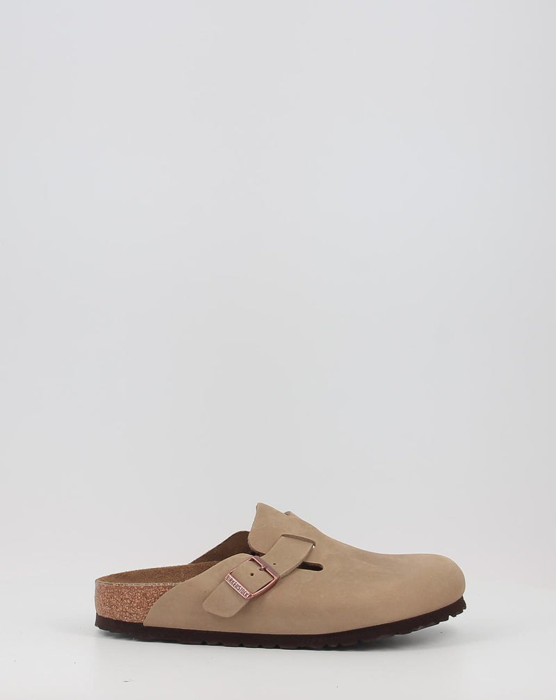 Sabots BIRKENSTOCK BOSTON LEOI taupe