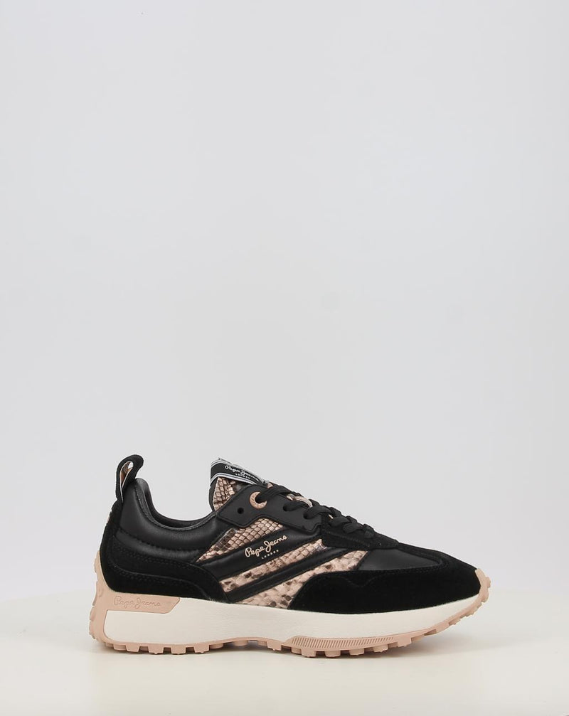 Baskets PEPE JEANS LUCKY FENIX W PLS600019 noir