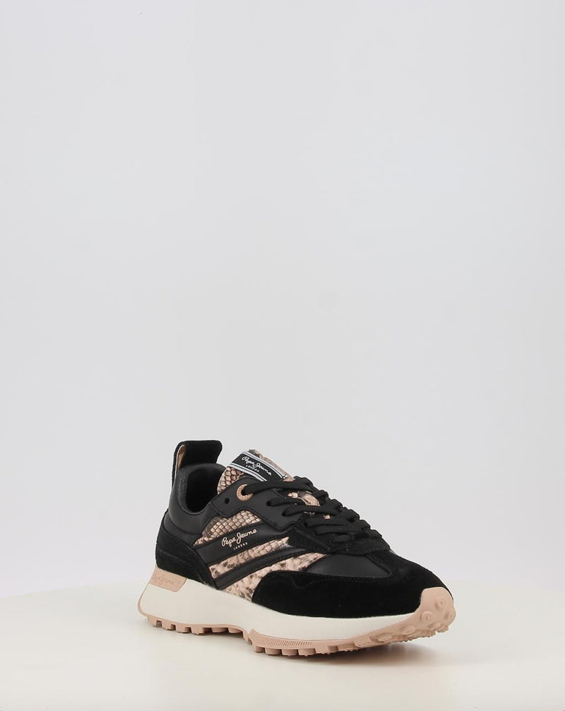 Baskets PEPE JEANS LUCKY FENIX W PLS600019 noir