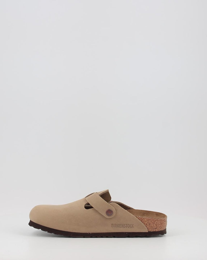 Sabots BIRKENSTOCK BOSTON LEOI taupe