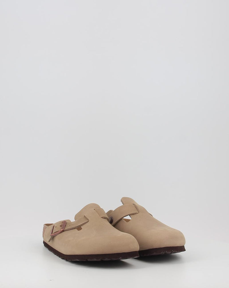 Sabots BIRKENSTOCK BOSTON LEOI taupe