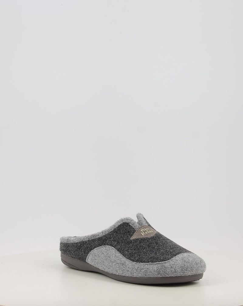 Chaussons BIO RELAX FANCYWOOL 13660 gris