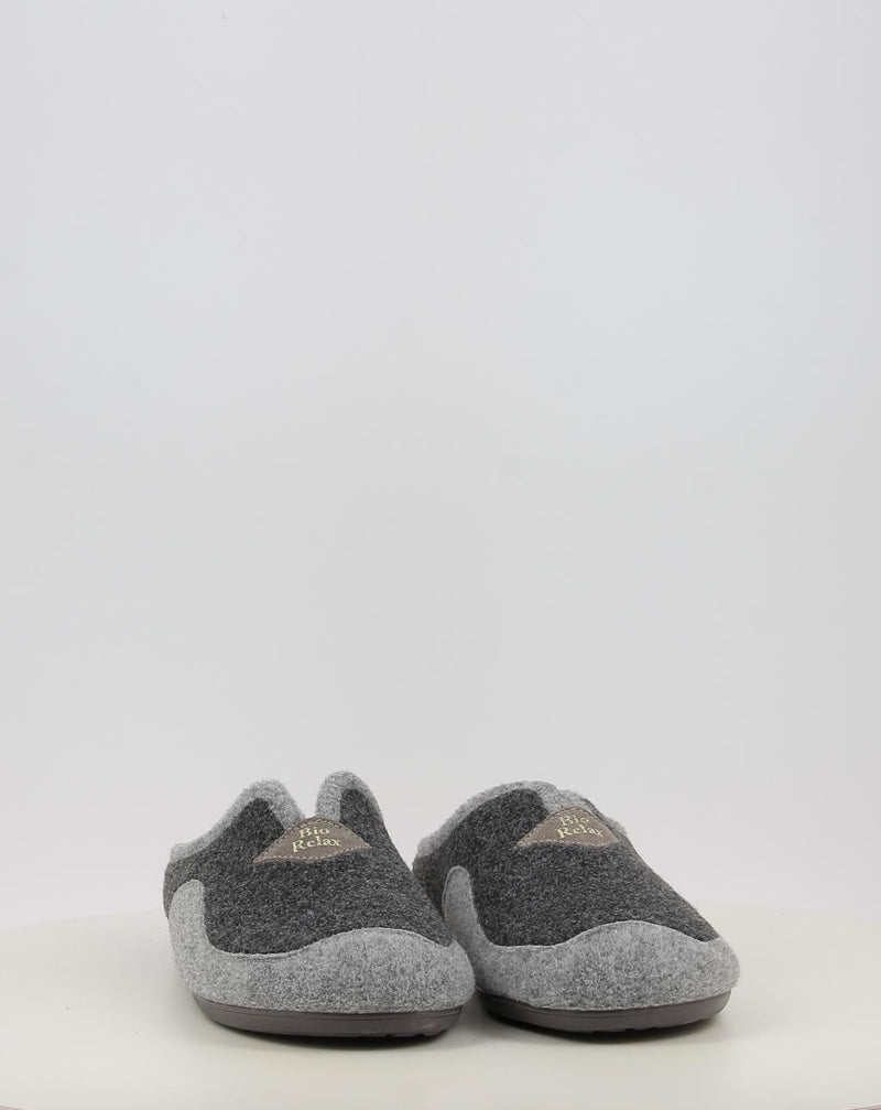 Chaussons BIO RELAX FANCYWOOL 13660 gris