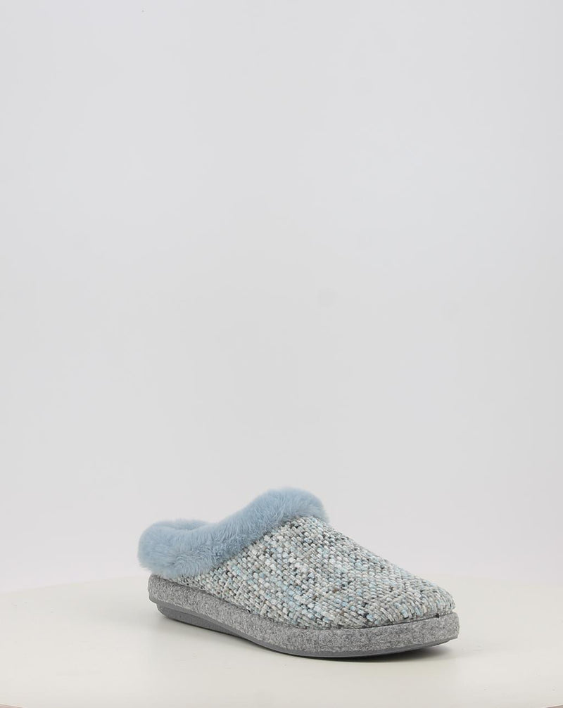 Chaussons de Maison BIO RELAX KERCLA 12049 gris