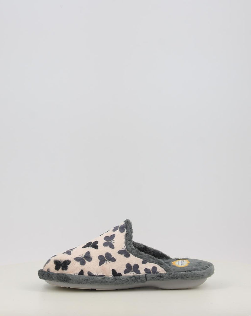 Chaussons de Maison BIO RELAX MARIPOSA 4514 gris