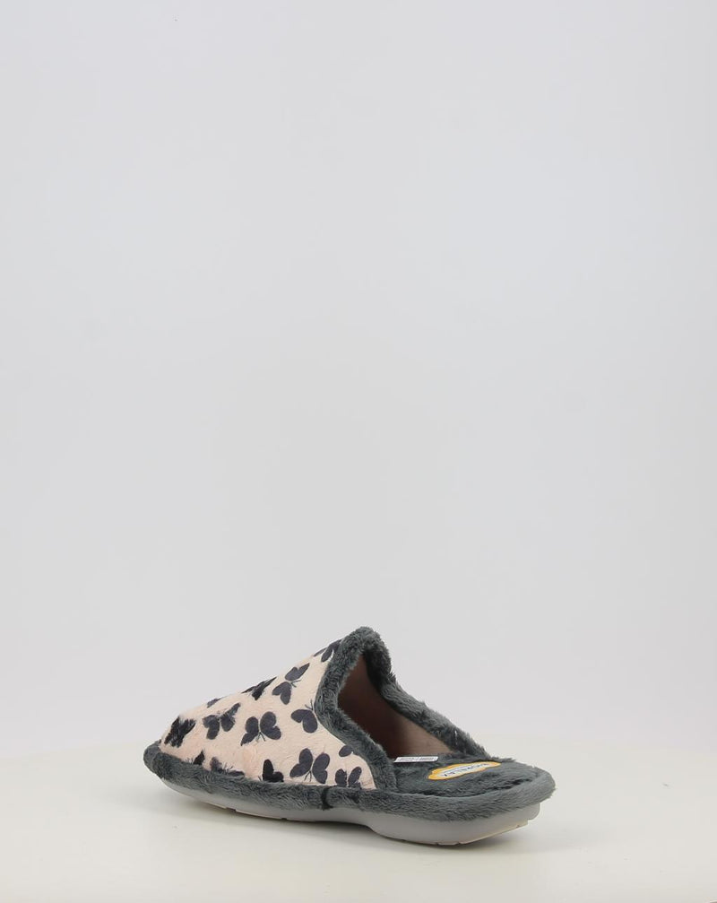 Chaussons de Maison BIO RELAX MARIPOSA 4514 gris