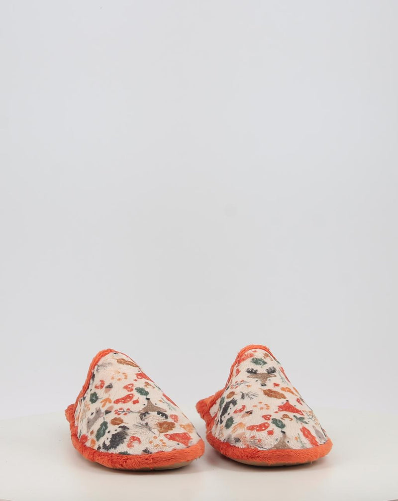 Chaussons de Maison BIO RELAX GAIA 4538 orange