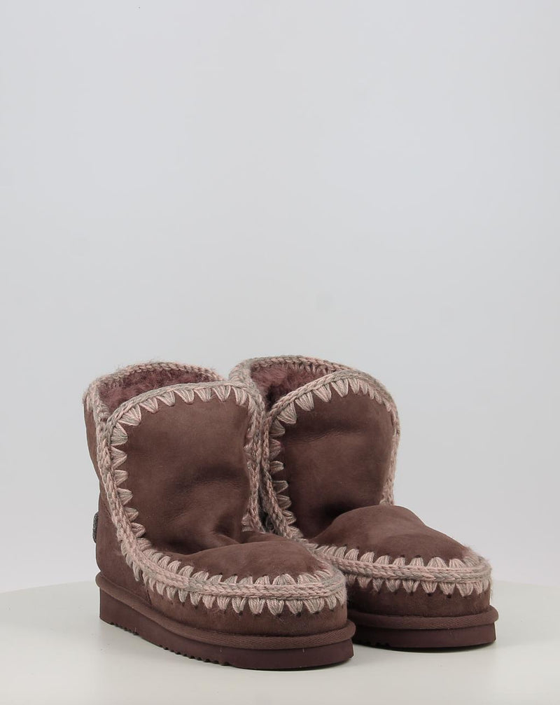 Bottes MOU ESKIMO 18 GLITTER LOGO marron