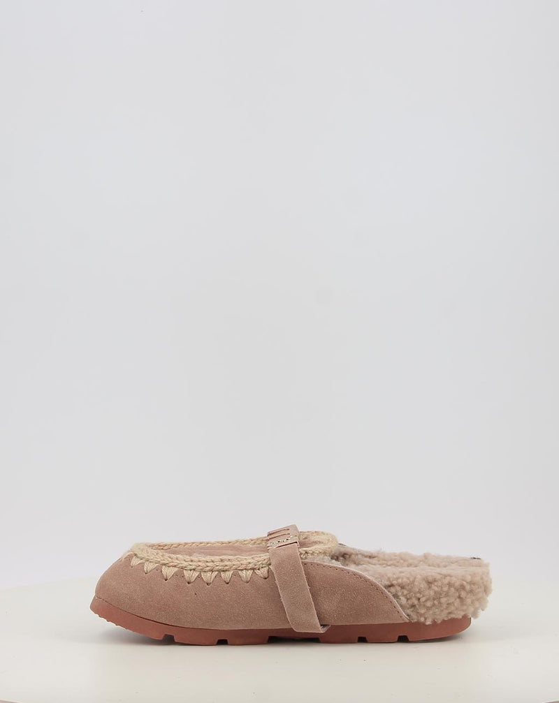 Sabots MOU WINTER BIO SLIDE - LOGO beige