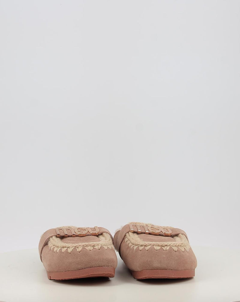Sabots MOU WINTER BIO SLIDE - LOGO beige