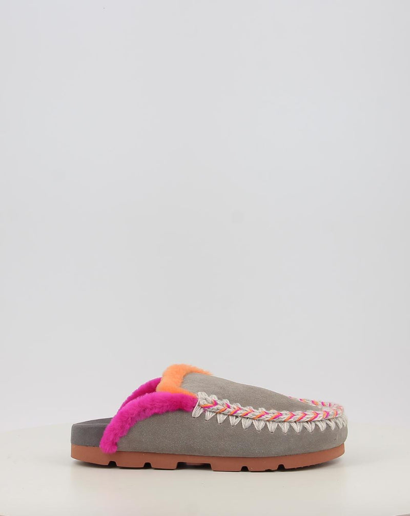 Sabots MOU WINTER BIO OVERSTITCHING gris
