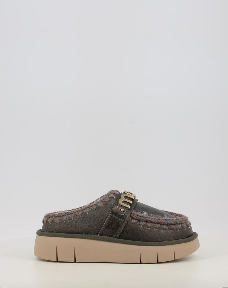 Sabots MOU BOUNCE CLOG SPECIAL LEATHER bronze