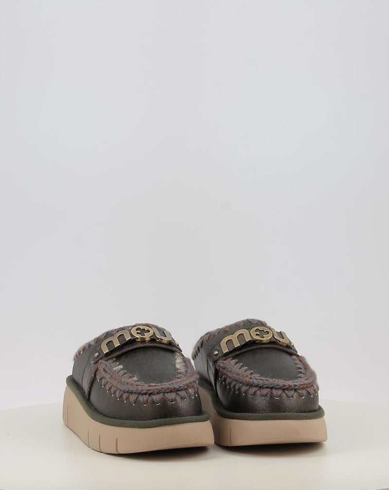 Sabots MOU BOUNCE CLOG SPECIAL LEATHER bronze