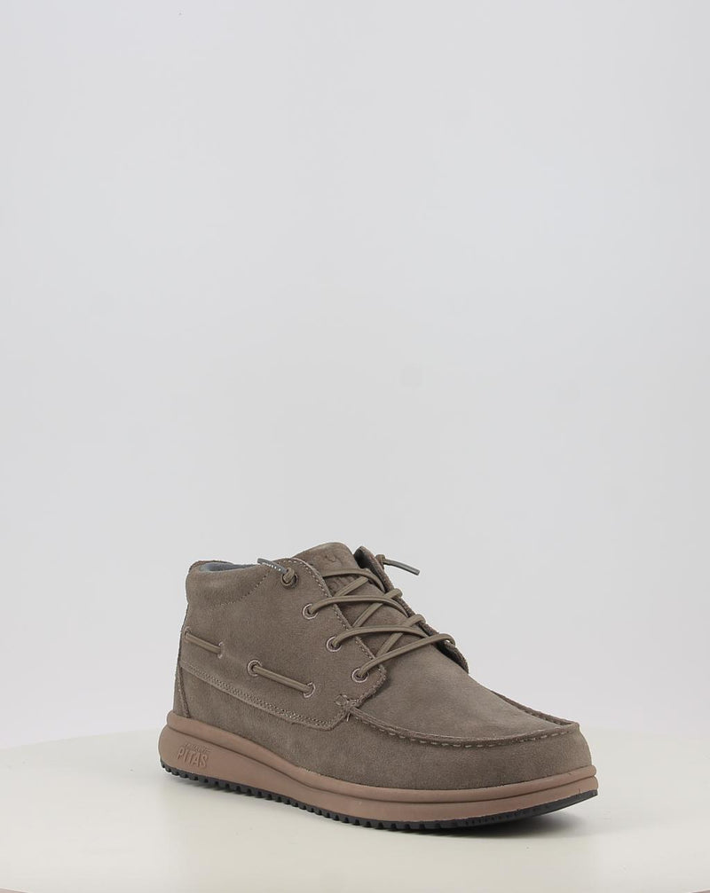 Bottines WALK IN PITAS TIMOR SUEDE gris