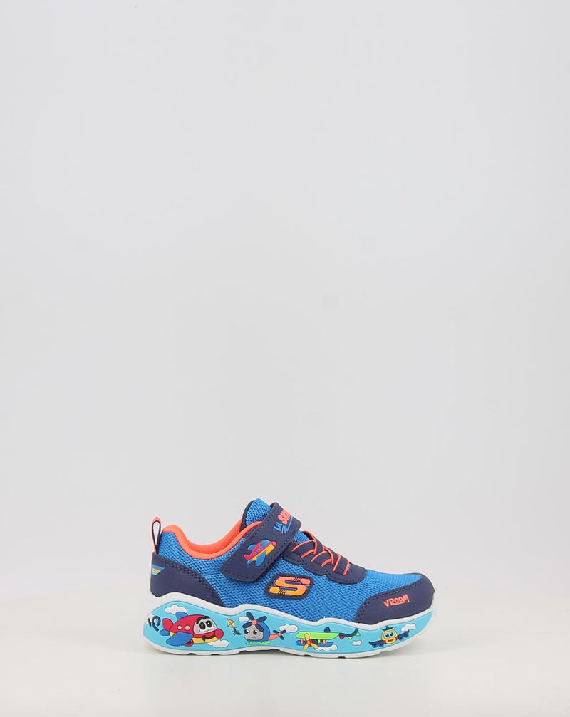 Baskets SKECHERS PLAY SCENE 407312N bleu