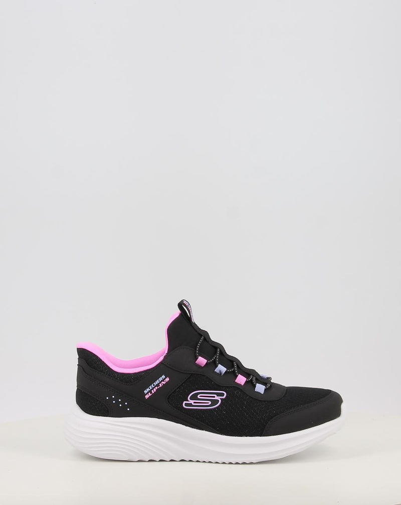 Baskets SKECHERS SLIP-INS: BOUNDER - SIMPLE CUTE 303690L noir