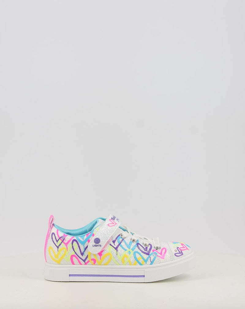 Baskets SKECHERS TWINKLE SPARKS - LOVE 314463N multicolore