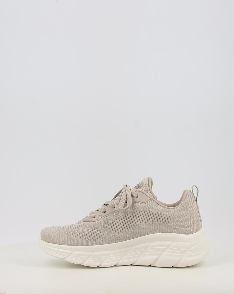 Baskets SKECHERS BOBS SPORT B FLEX HI - FLYING HI 117385 taupe