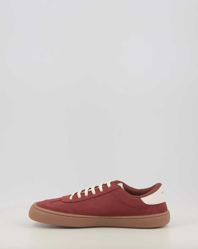Baskets VICTORIA OLMO BAREFOOT EFECTO PIEL & SERRAJE 1186103 grenat