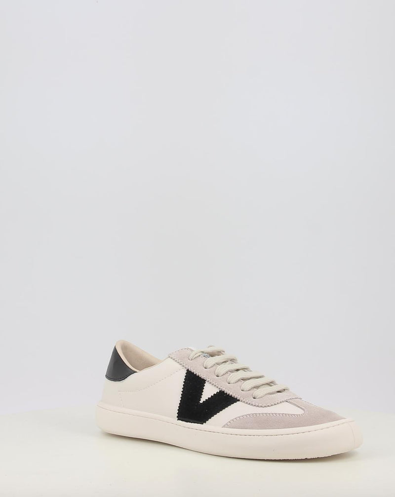 Baskets VICTORIA OLMO BAREFOOT EFECTO PIEL & SERRAJE 1186100 blanc