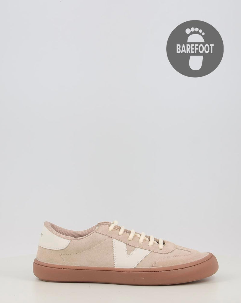 Baskets VICTORIA OLMO BAREFOOT EFECTO PIEL & SERRAJE 1186103 sable