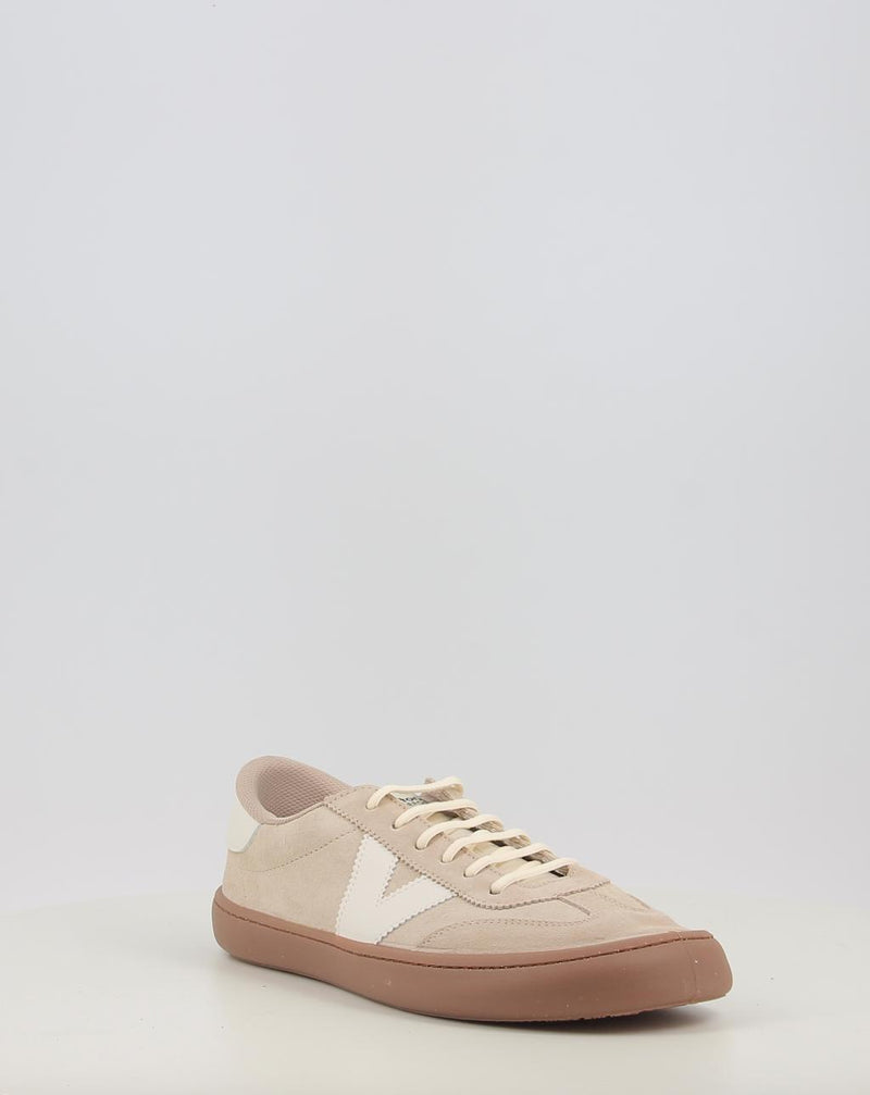 Baskets VICTORIA OLMO BAREFOOT EFECTO PIEL & SERRAJE 1186103 sable