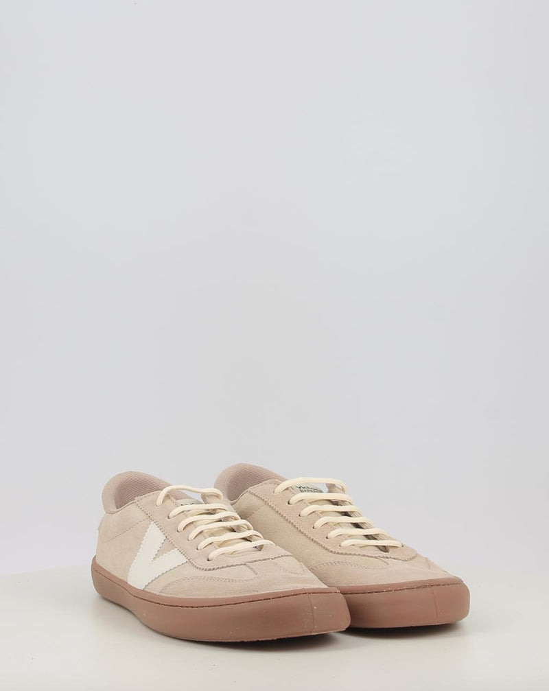 Baskets VICTORIA OLMO BAREFOOT EFECTO PIEL & SERRAJE 1186103 sable