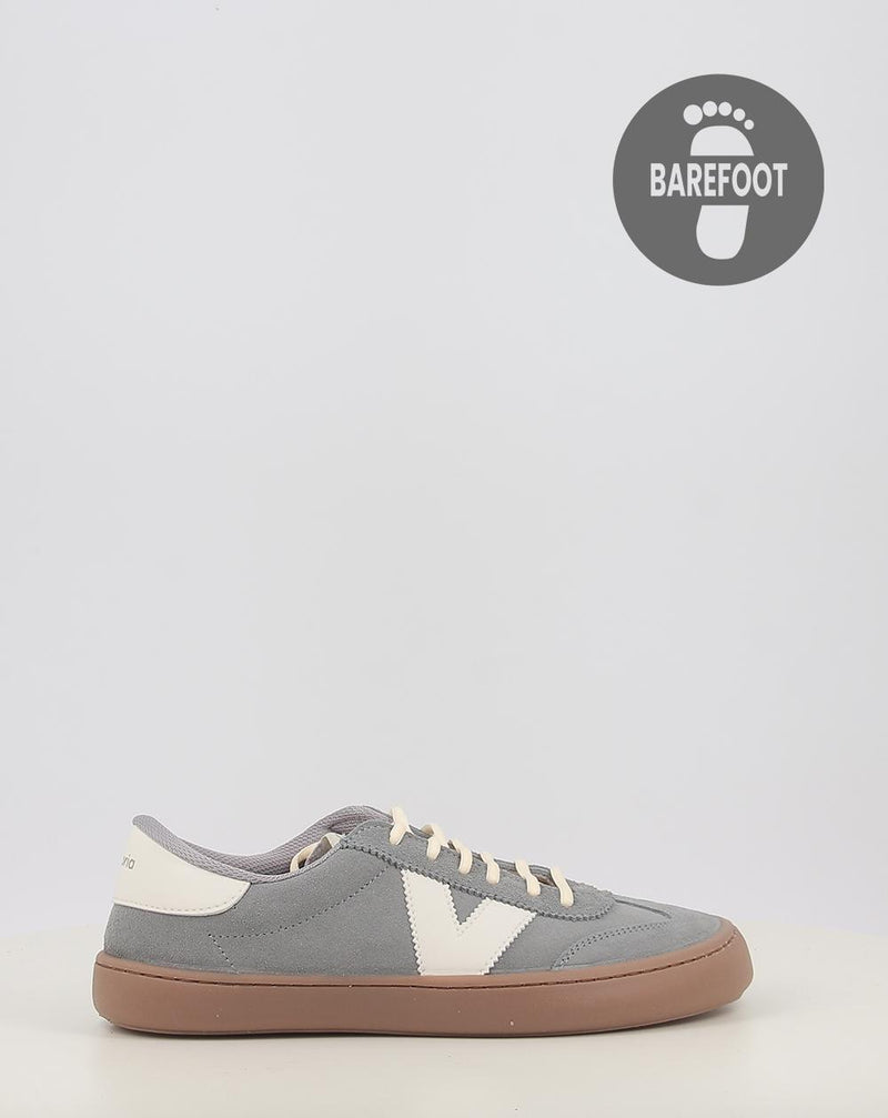 Baskets VICTORIA OLMO BAREFOOT EFECTO PIEL & SERRAJE 1186103 gris
