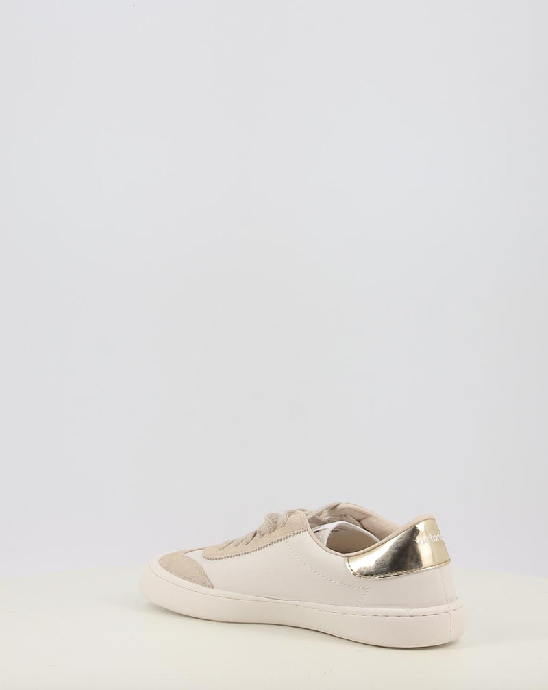 Baskets VICTORIA OLMO BAREFOOT EFECTO PIEL & SERRAJE 1186101 blanc