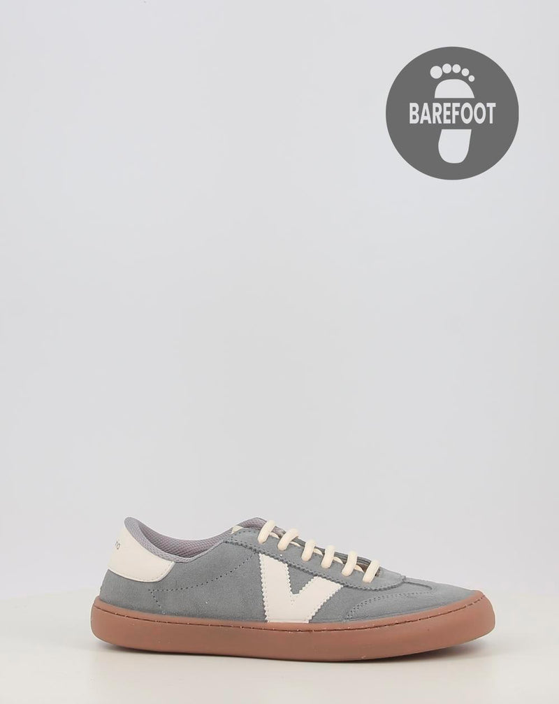 Baskets VICTORIA OLMO BAREFOOT EFECTO PIEL & SERRAJE 1186103 gris
