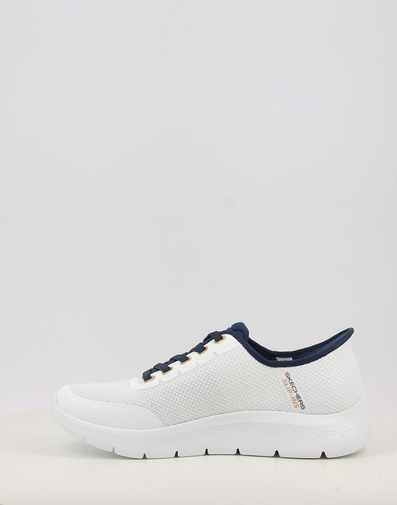Baskets SKECHERS SLIP-INS: GO WALK FLEX - NETRO 216332 blanc