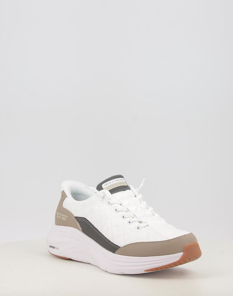 Baskets SKECHERS SLIP-INS: CONTOUR FOAM 232619 blanc