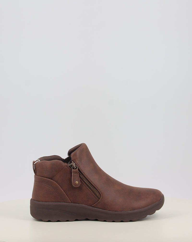 Botines SKECHERS LOVELY VIBE - FALL IN BLOOM marrón