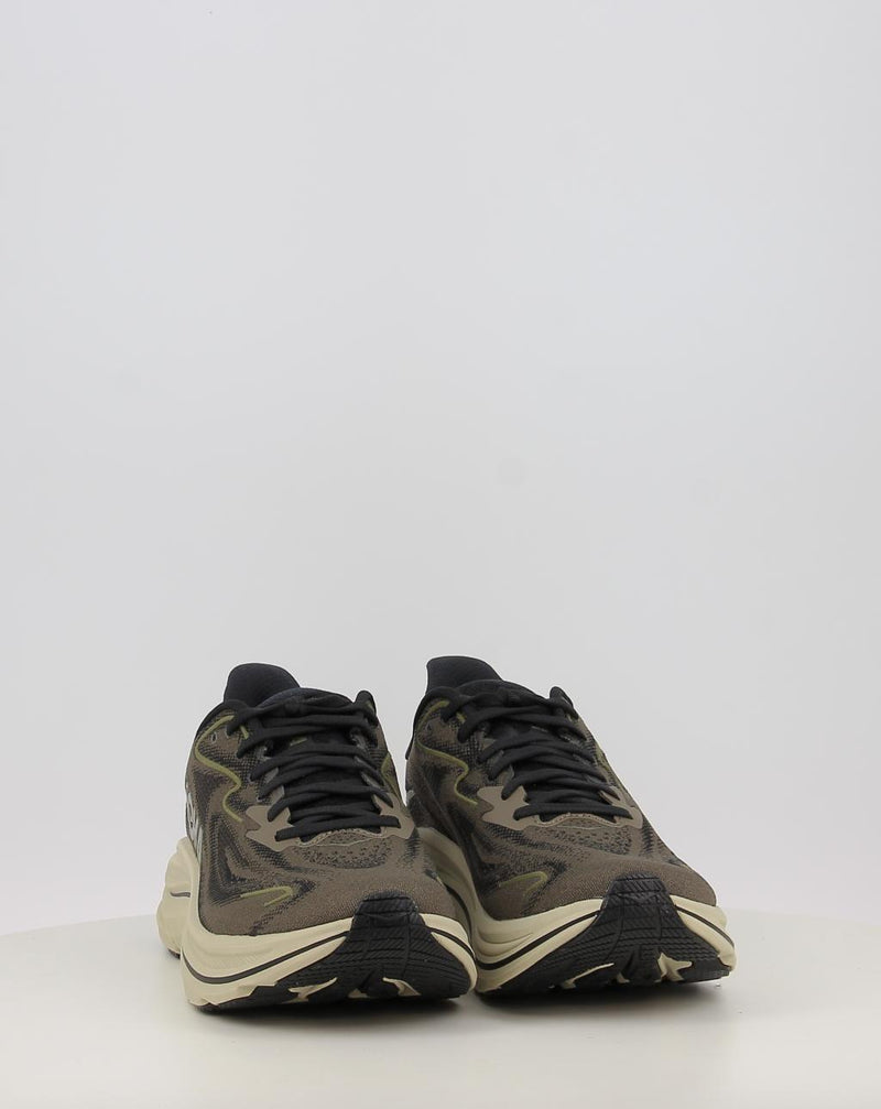 Baskets HOKA CLIFTON 10 marron