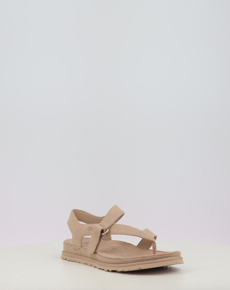 Sandales UGG GOLDENGAZE TOE POST beige