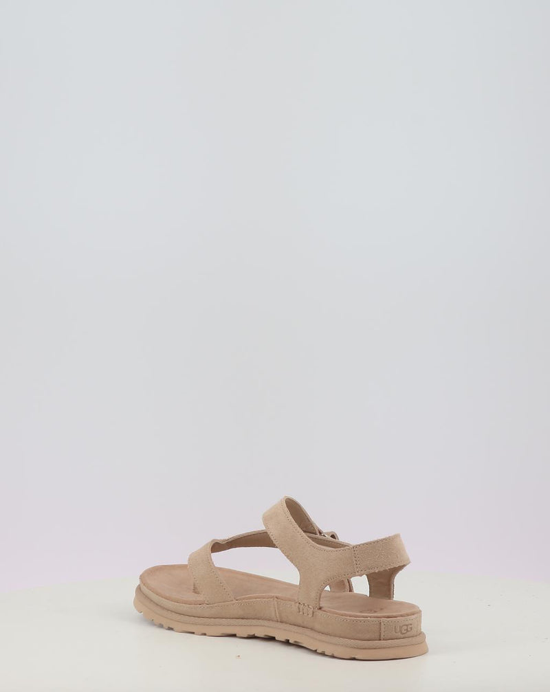 Sandales UGG GOLDENGAZE TOE POST beige