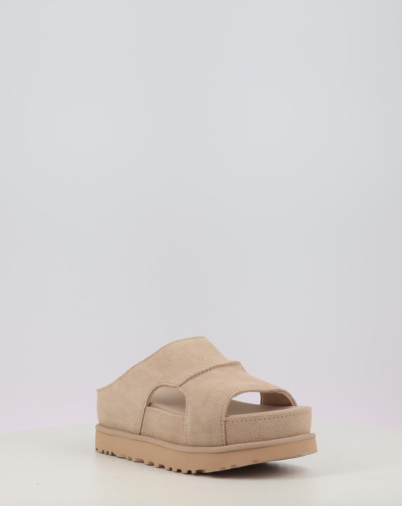 Sandales UGG GOLDENSTAR HI CUTOUT SLIDE beige