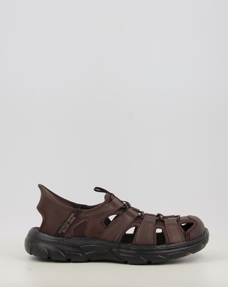 Sandales SKECHERS SLIP-INS: REVOLTED - VARTAN 205182 marron