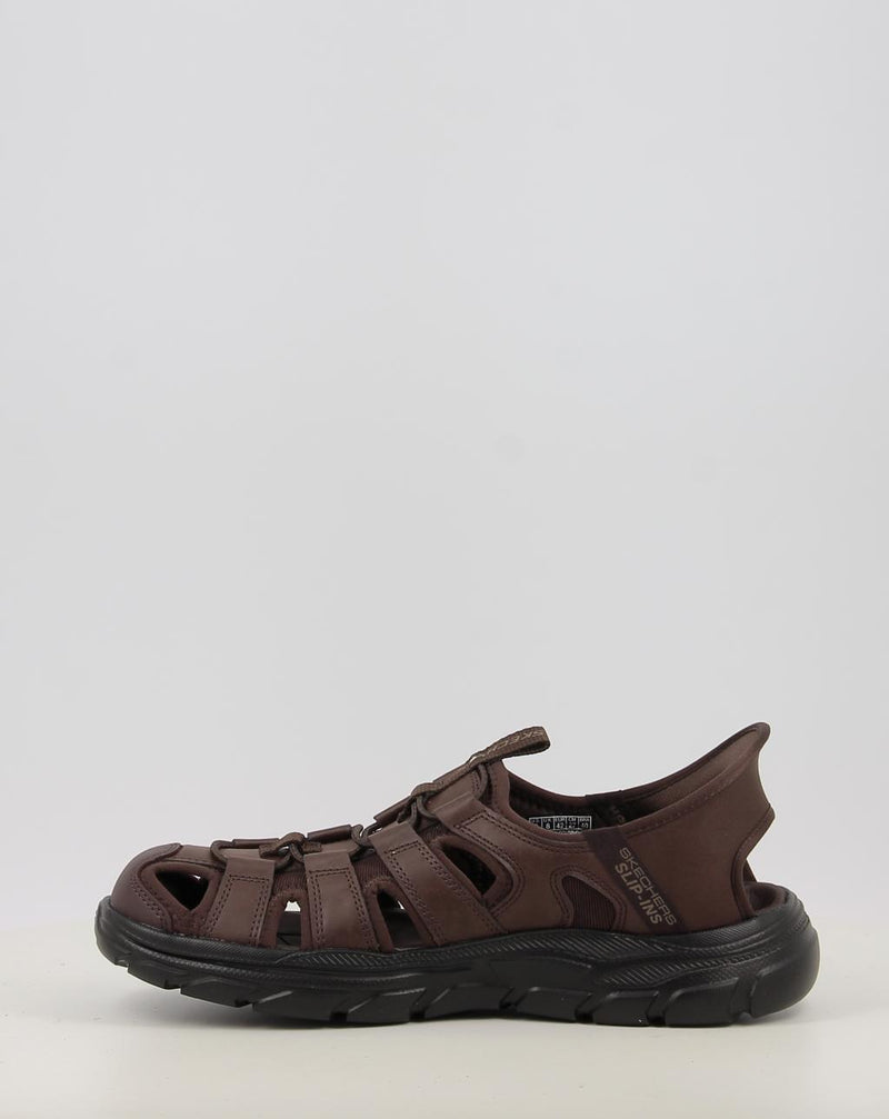 Sandales SKECHERS SLIP-INS: REVOLTED - VARTAN 205182 marron