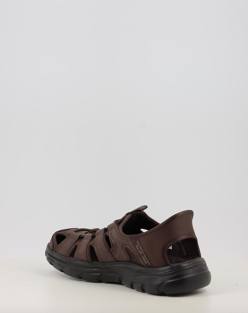 Sandales SKECHERS SLIP-INS: REVOLTED - VARTAN 205182 marron