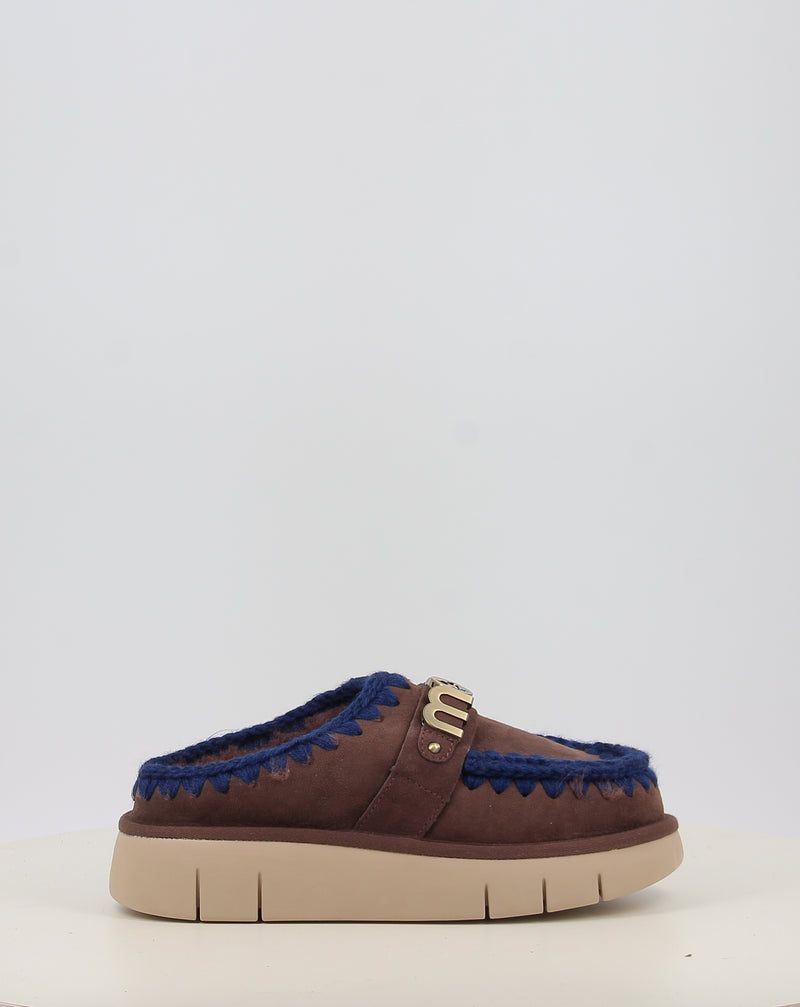 Zuecos MOU BOUNCE CLOG METAL LOGO marrón