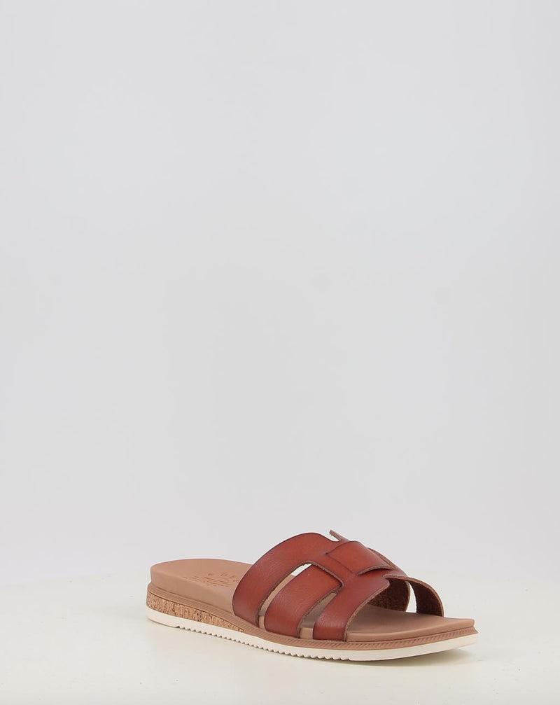 Sandales SKECHERS BOBS DESERT KISS LOW - PEAK LOOK 114707 cuir